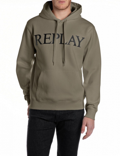 Replay Hoodie M3104 Olive