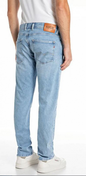 Replay Jeans MA972 GROVER 573 726 Light Blue Organic