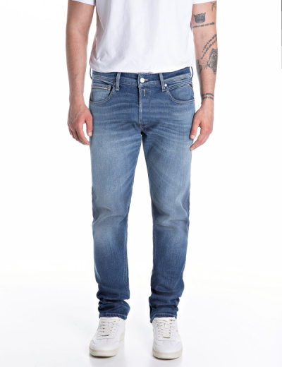 Replay Jeans MA972 GROVER Straight 285 882 Deep Blue